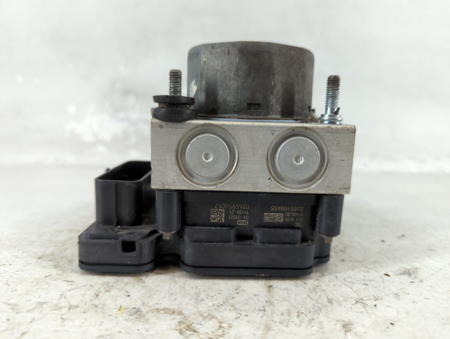 2012 Nissan Versa ABS Pump Control Module Replacement P/N:47660 3BB0A Fits OEM Used Auto Parts - Oemusedautoparts1.com