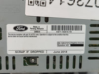 2019-2020 Ford Fusion Radio AM FM Cd Player Receiver Replacement P/N:KS7T-18D818-YB Fits Fits 2019 2020 OEM Used Auto Parts - Oemusedautoparts1.com