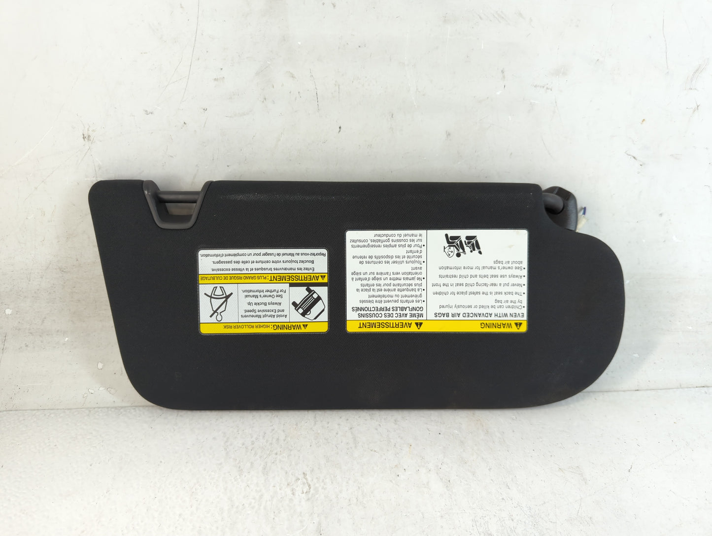 2022 Nissan Pathfinder Sun Visor Shade Replacement Driver Left Mirror Fits OEM Used Auto Parts