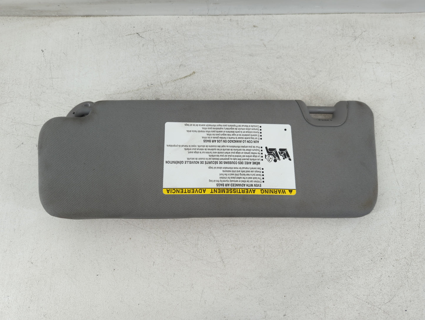 2014-2019 Toyota Highlander Sun Visor Shade Replacement Passenger Right Mirror Fits Fits 2014 2015 2016 2017 2018 2019 OEM Used Auto Parts