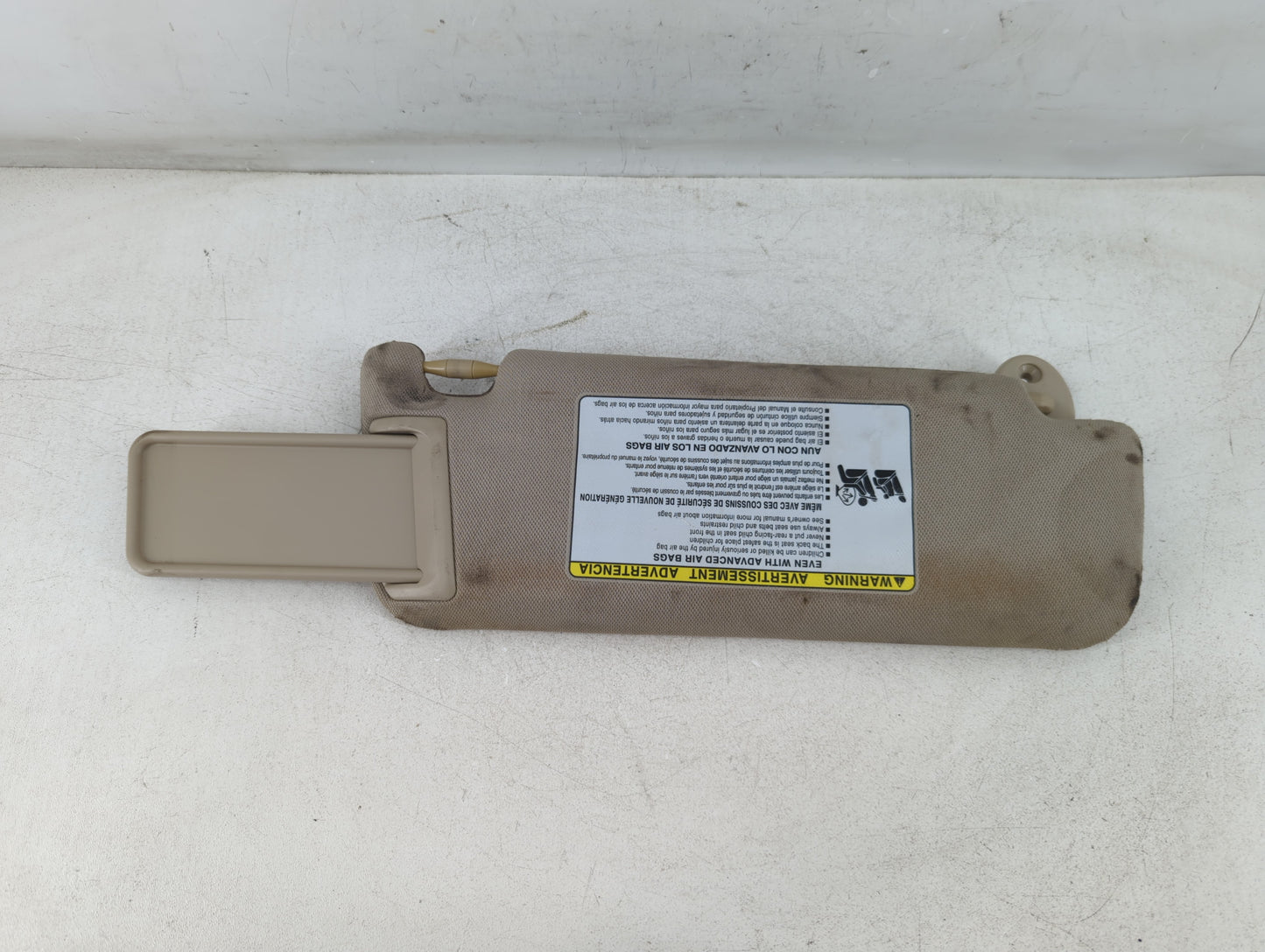 2012-2017 Toyota Camry Sun Visor Shade Replacement Driver Left Mirror Fits Fits 2012 2013 2014 2015 2016 2017 OEM Used Auto Parts