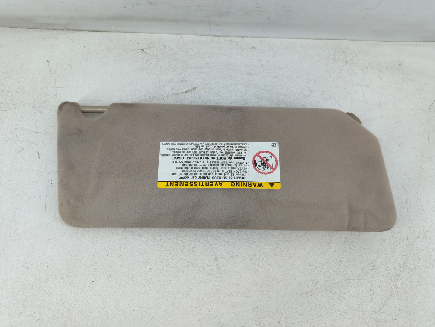 2002-2006 Toyota Camry Sun Visor Shade Replacement Driver Left Mirror Fits Fits 2002 2003 2004 2005 2006 OEM Used Auto Parts