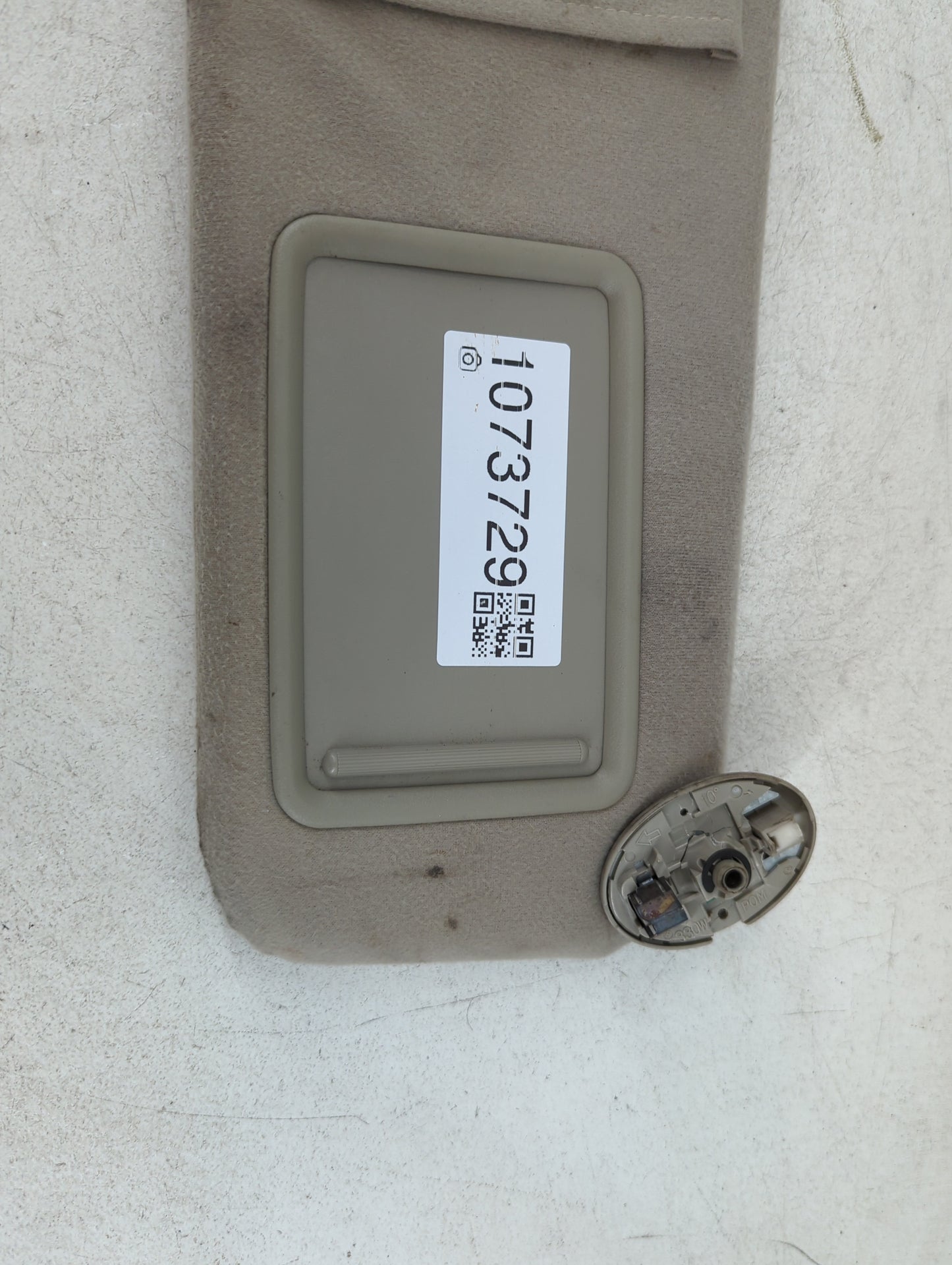 2007-2011 Toyota Camry Sun Visor Shade Replacement Passenger Right Mirror Fits Fits 2007 2008 2009 2010 2011 OEM Used Auto Parts