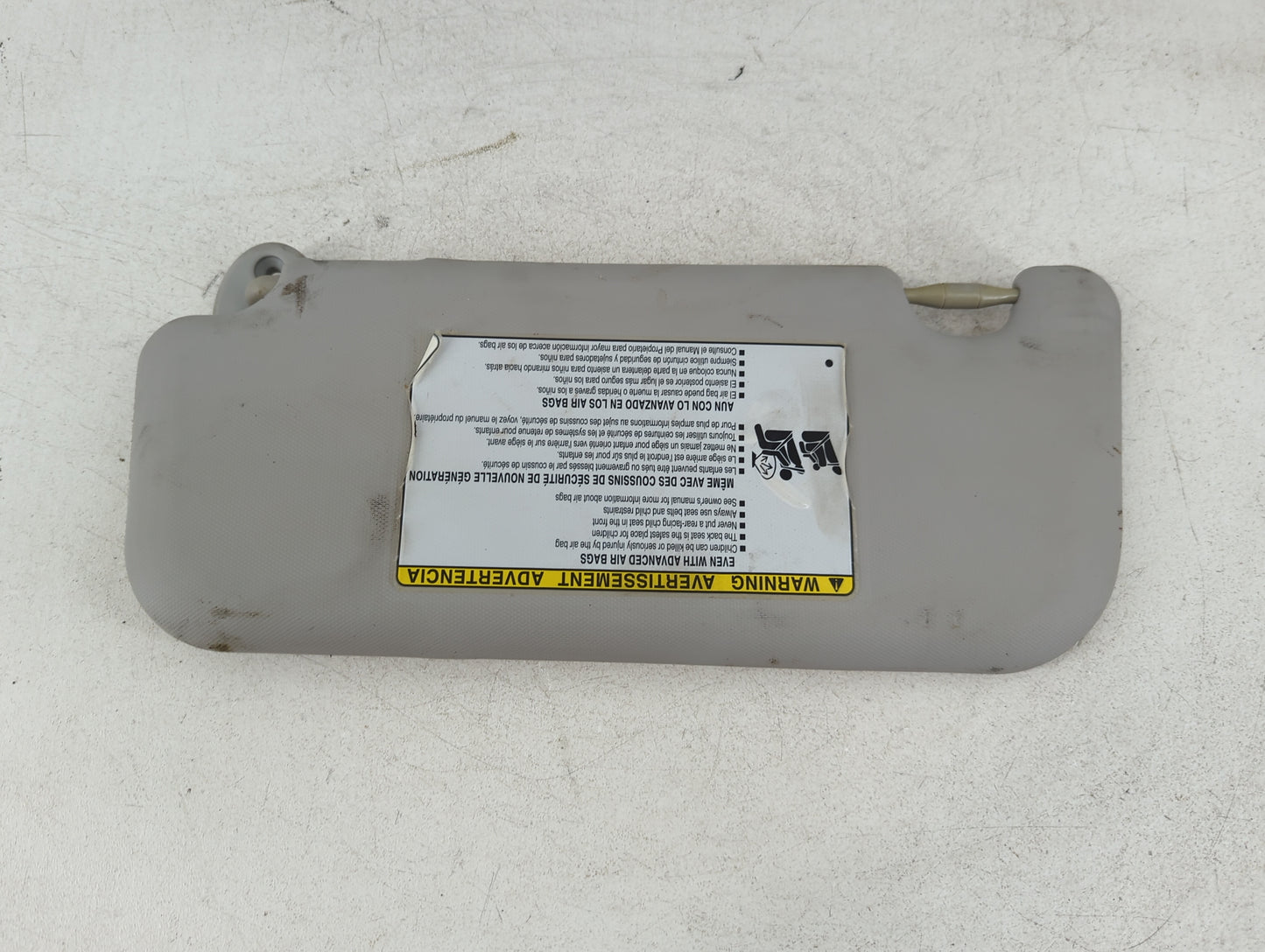 2014-2016 Toyota Corolla Sun Visor Shade Replacement Passenger Right Mirror Fits Fits 2014 2015 2016 OEM Used Auto Parts