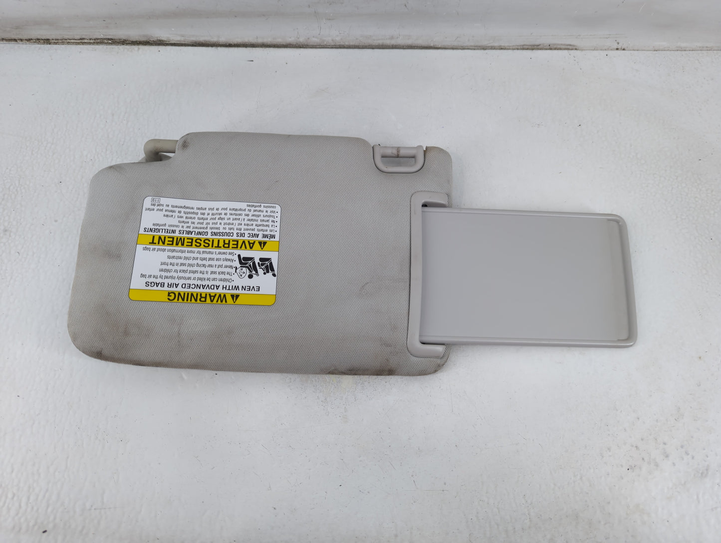 2016 Subaru Forester Sun Visor Shade Replacement Passenger Right Mirror Fits OEM Used Auto Parts - Oemusedautoparts1.com