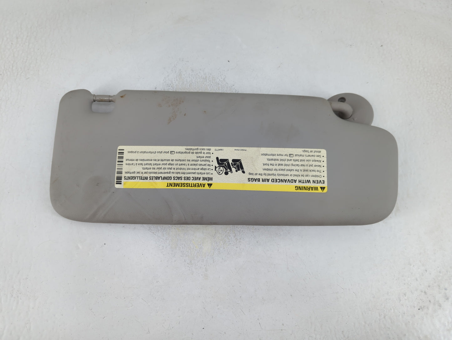 2012-2019 Chevrolet Sonic Sun Visor Shade Replacement Passenger Right Mirror Fits Fits 2012 2013 2014 2015 2016 2017 2018 2019 OEM Used Auto Parts