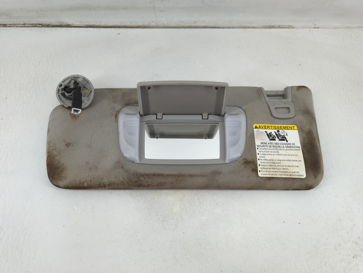 2016-2022 Toyota Tacoma Sun Visor Shade Replacement Driver Left Mirror Fits Fits 2016 2017 2018 2019 2020 2021 2022 OEM Used Auto Parts