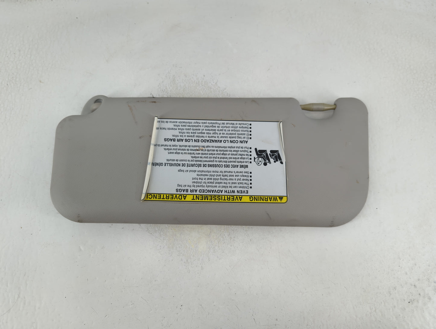 2014-2016 Toyota Corolla Sun Visor Shade Replacement Passenger Right Mirror Fits Fits 2014 2015 2016 OEM Used Auto Parts