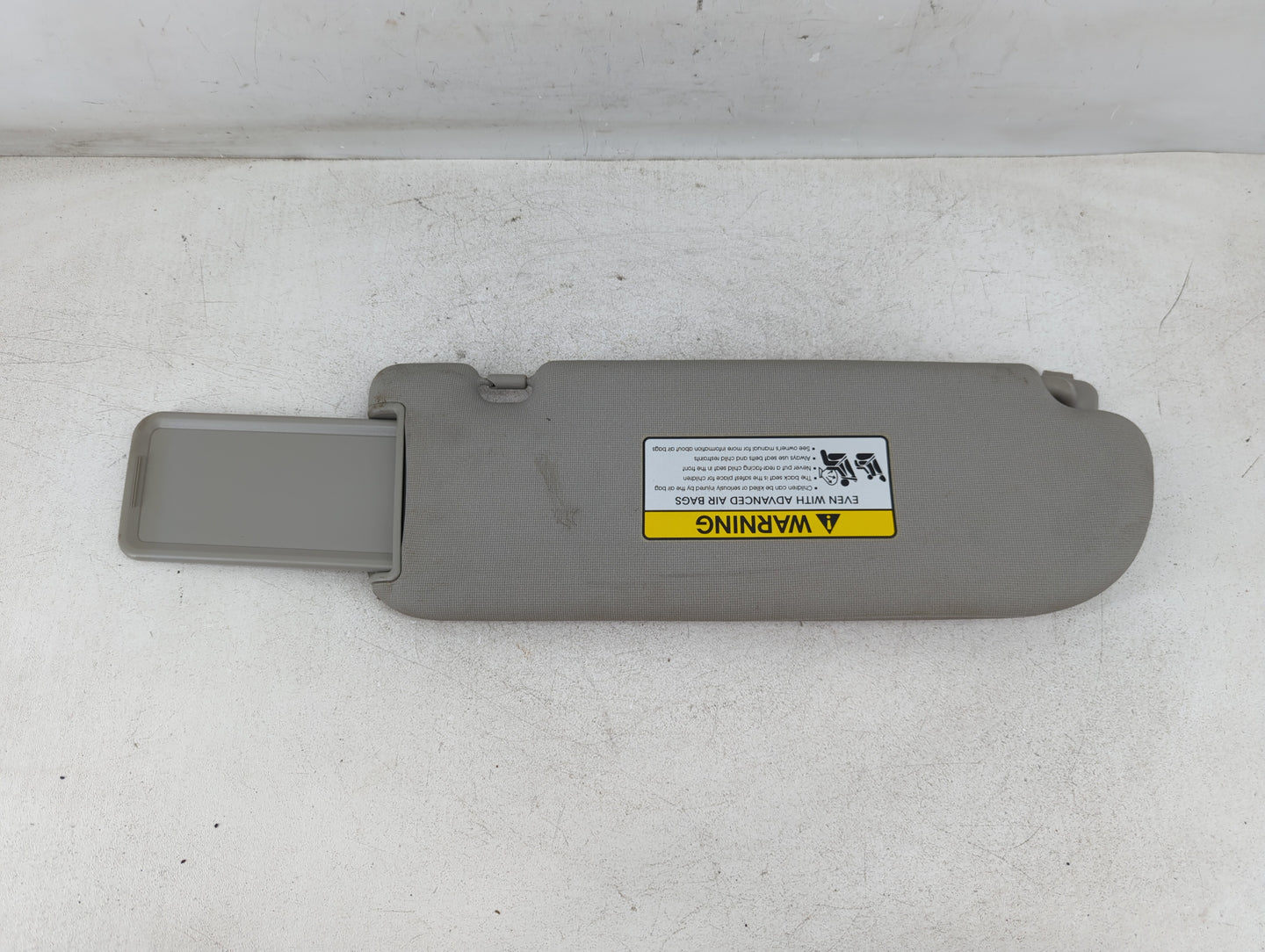 2010-2013 Kia Forte Sun Visor Shade Replacement Driver Left Mirror Fits Fits 2010 2011 2012 2013 OEM Used Auto Parts - Oemusedautoparts1.com