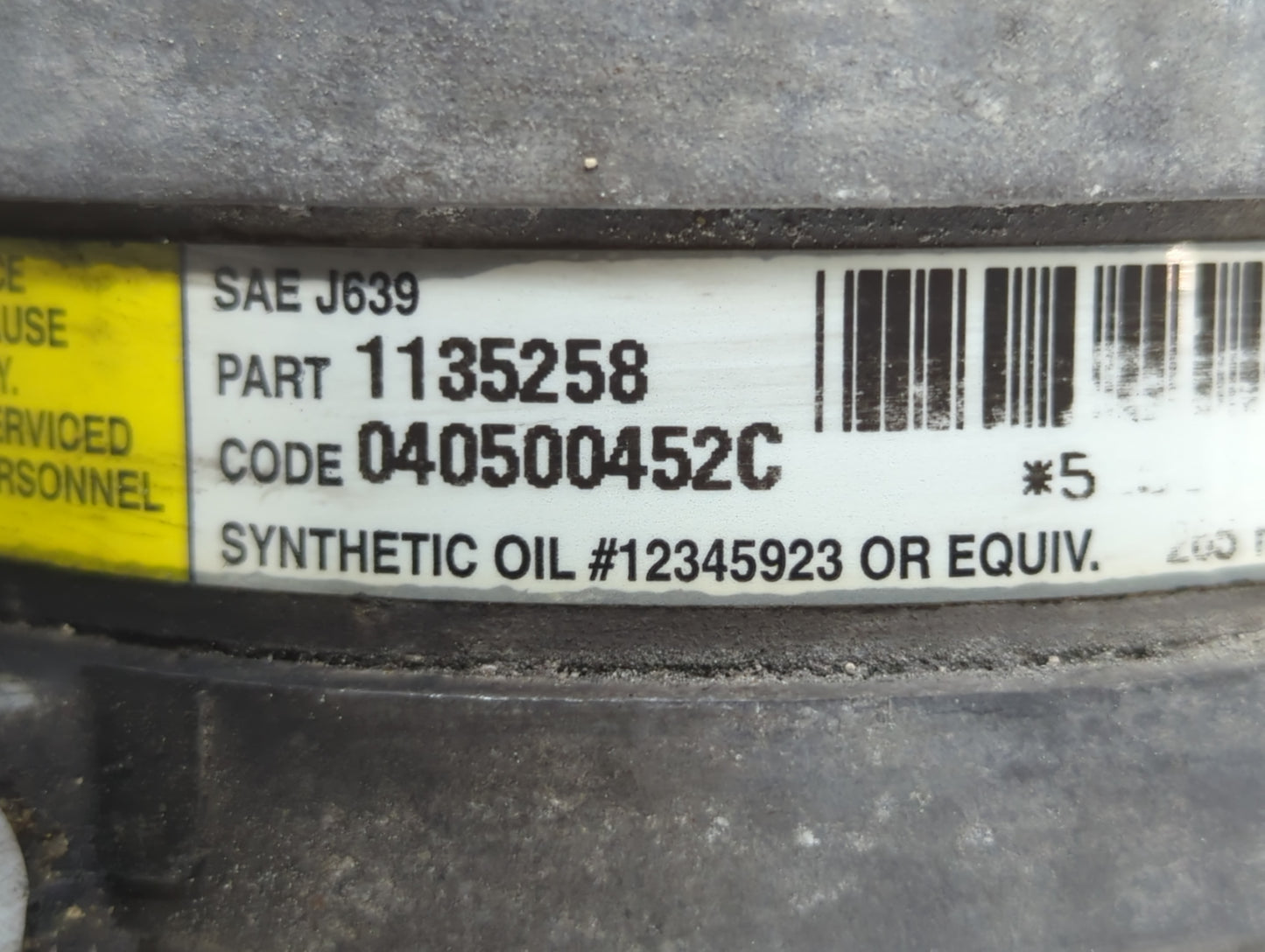 1999-2003 Chevrolet Malibu Air Conditioning A/c Ac Compressor Oem