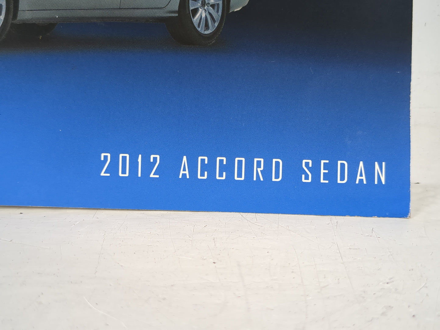 2012 Honda Accord Owners Manual Book Guide OEM Used Auto Parts