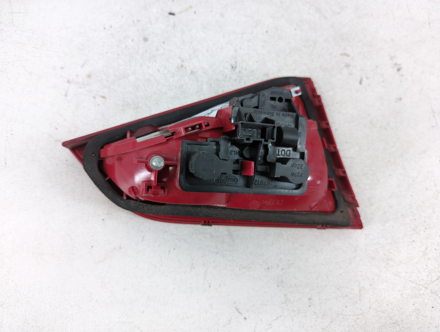 2009-2012 Audi A4 Tail Light Assembly Driver Left OEM P/N:166974 Fits Fits 2009 2010 2011 2012 2013 2014 OEM Used Auto Parts
