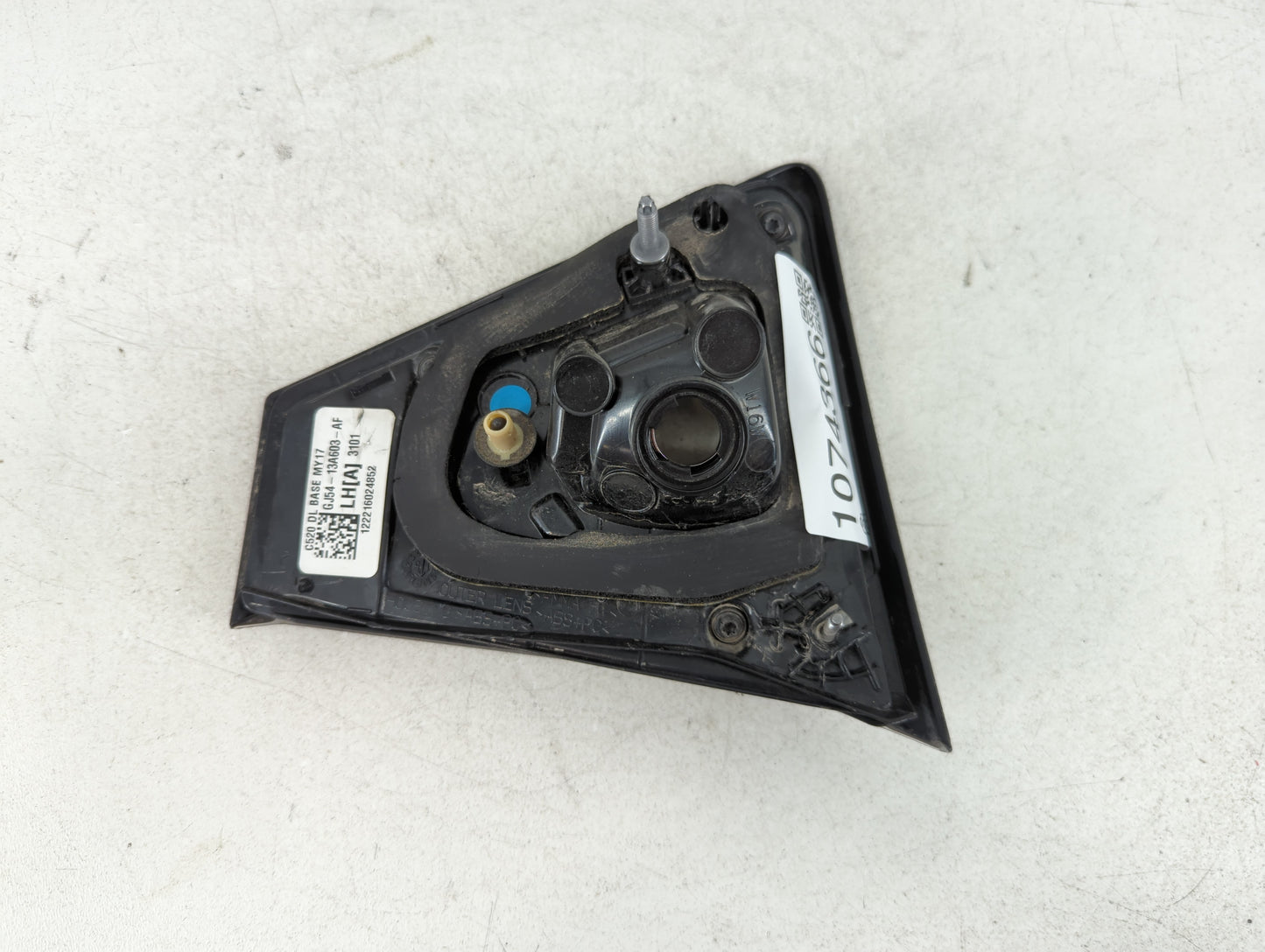 2017-2018 Ford Escape Tail Light Assembly Driver Left OEM P/N:GJ54-13A603-AF Fits Fits 2017 2018 OEM Used Auto Parts - Oemusedautoparts1.com