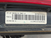 2015-2017 Chrysler 200 Tail Light Assembly Driver Left OEM P/N:BDM92403000 Fits Fits 2015 2016 2017 OEM Used Auto Parts - Oemusedautoparts1.com
