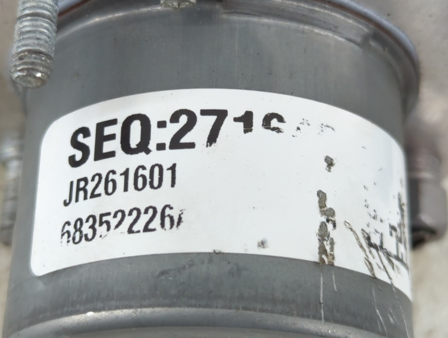 2017-2018 Chrysler Pacifica ABS Pump Control Module Replacement P/N:68352226 Fits Fits 2017 2018 OEM Used Auto Parts