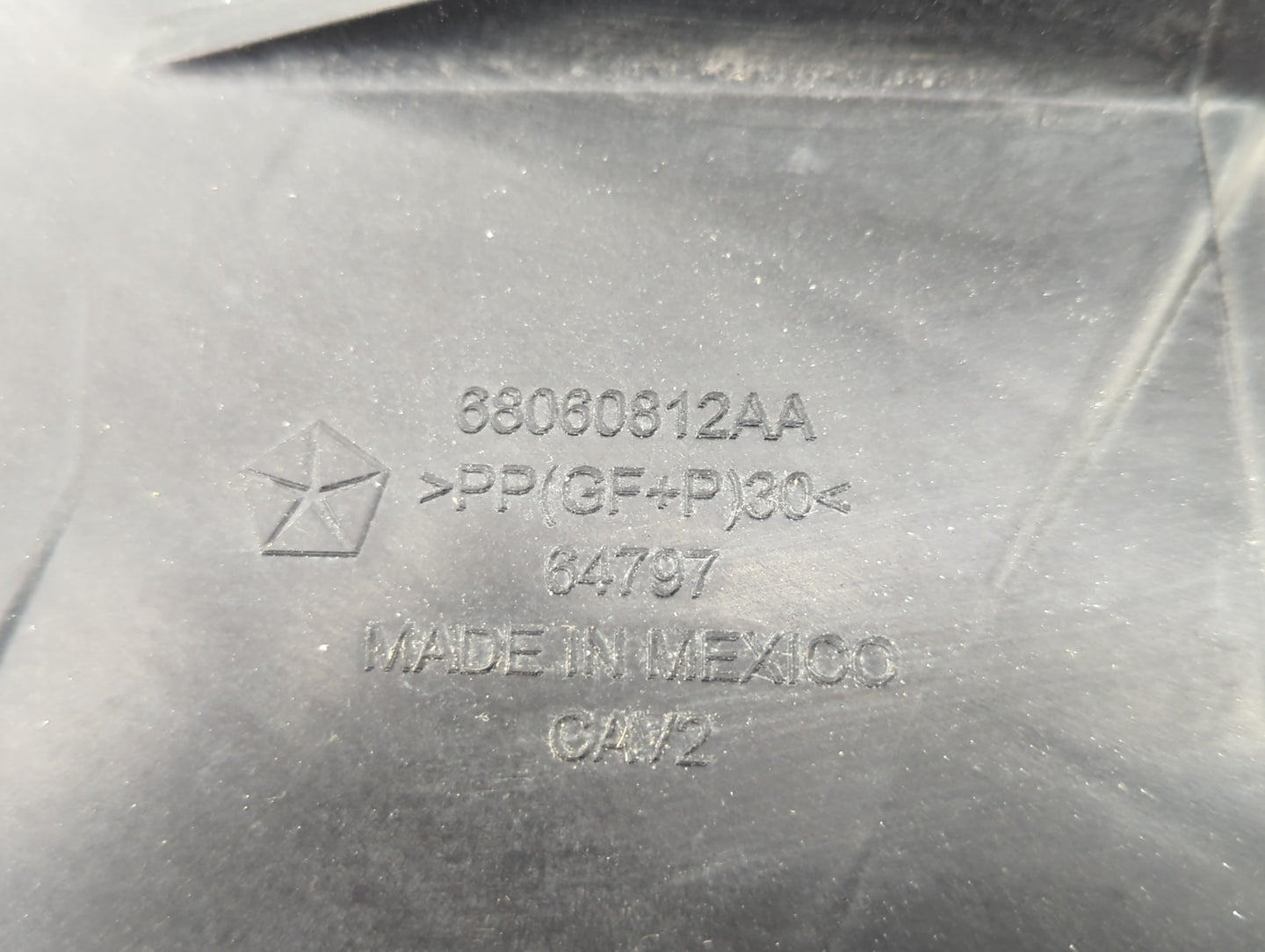 2014-2019 Dodge Journey Air Cleaner Intake-duct Hose Tube - Oemusedautoparts1.com