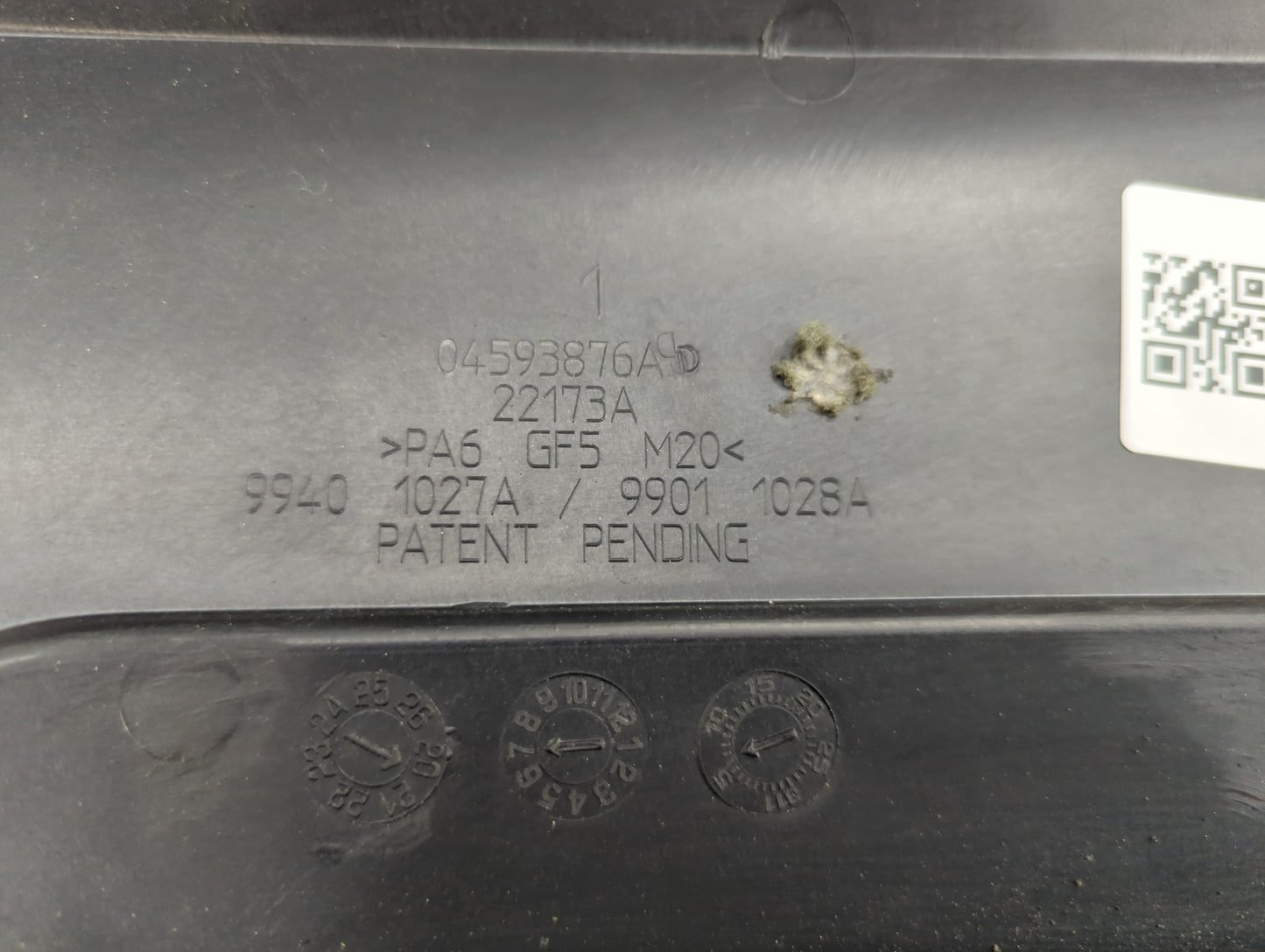 2020 Dodge Grand Caravan Engine Cover