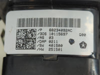 2021 Nissan Pathfinder Master Power Window Switch Replacement Driver Side Left P/N:68234092AC Fits OEM Used Auto Parts