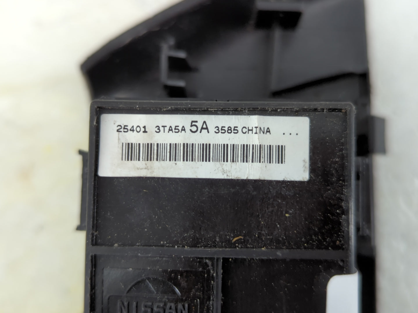 2013-2018 Nissan Altima Master Power Window Switch Replacement Driver Side Left P/N:25401 3TA5A Fits OEM Used Auto Parts - Oemusedautoparts1.com