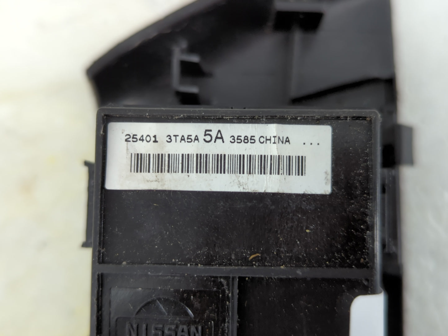 2013-2018 Nissan Altima Master Power Window Switch Replacement Driver Side Left P/N:25401 3TA5A Fits OEM Used Auto Parts - Oemusedautoparts1.com