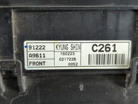 2015-2018 Kia Sedona Fusebox Fuse Box Panel Relay Module P/N:91222 A9611 Fits Fits 2015 2016 2017 2018 OEM Used Auto Parts - Oemusedautoparts1.com