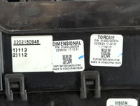 2021 Kia K5 Fusebox Fuse Box Panel Relay Module P/N:2202180948 91400L32000A Fits OEM Used Auto Parts