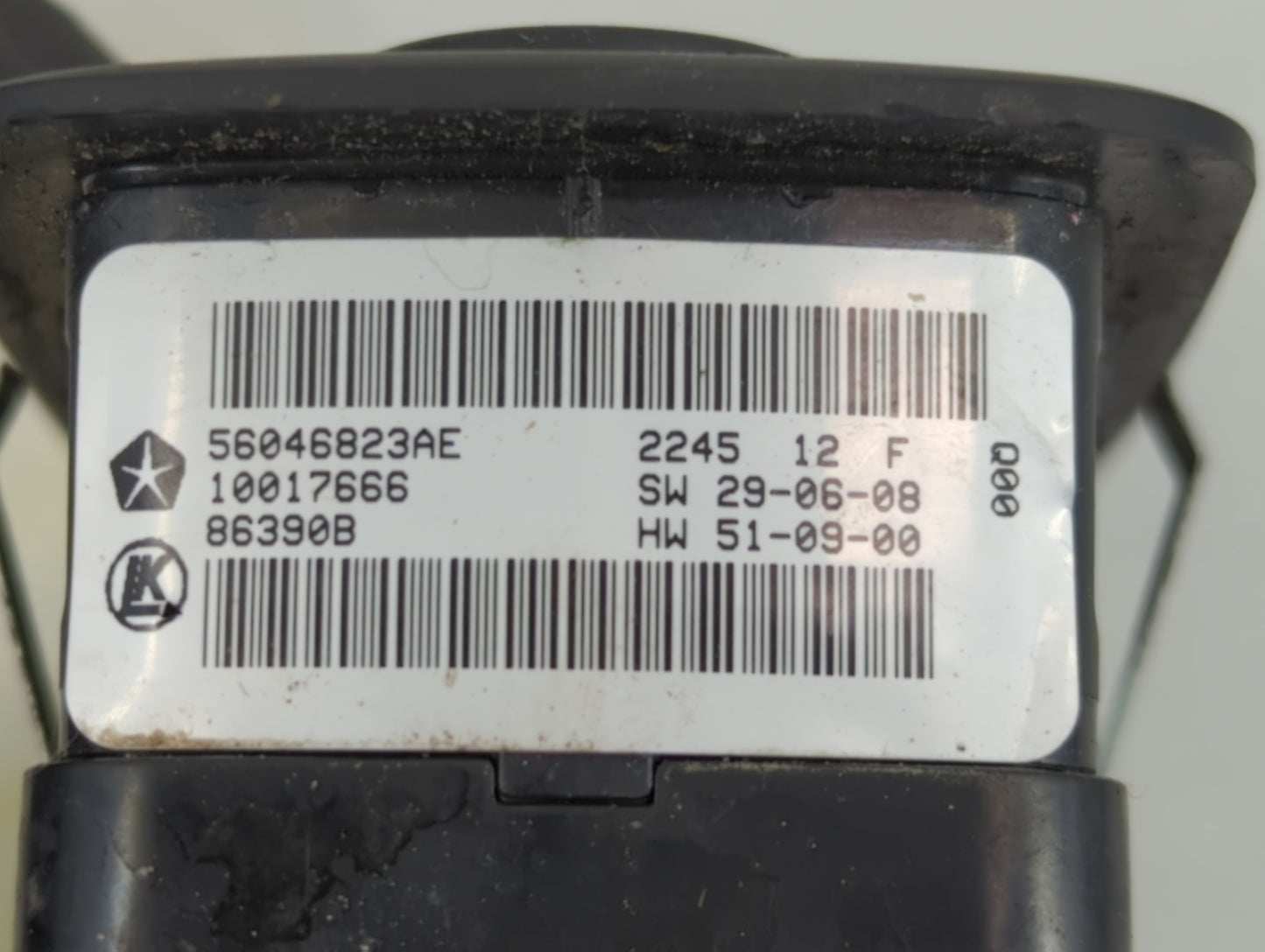 2016 Dodge Ram 1500 Master Power Window Switch Replacement Driver Side Left P/N:56046823AE Fits Fits 2017 2018 2019 2020 2021 2022 OEM Used Auto Parts - Oemusedautoparts1.com