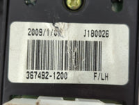 2007-2010 Hyundai Elantra Master Power Window Switch Replacement Driver Side Left P/N:367492-1200 Fits Fits 2007 2008 2009 2010 OEM Used Auto Parts - Oemusedautoparts1.com