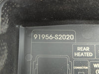 2019-2020 Hyundai Santa Fe Fusebox Fuse Box Panel Relay Module P/N:91956-S2020 Fits Fits 2019 2020 OEM Used Auto Parts - Oemusedautoparts1.com