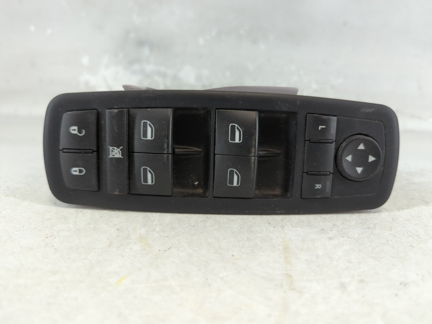 2010 Dodge Caravan Master Power Window Switch Replacement Driver Side Left P/N:04602535AH Fits Fits 2008 2009 2011 OEM Used Auto Parts - Oemusedautoparts1.com