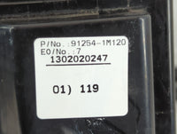 2010-2013 Kia Forte Fusebox Fuse Box Panel Relay Module P/N:91254-1M120 Fits Fits 2010 2011 2012 2013 OEM Used Auto Parts - Oemusedautoparts1.com