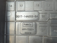 2013-2016 Ford Taurus Fusebox Fuse Box Panel Relay Module P/N:DG1T-14A003-BA Fits Fits 2013 2014 2015 2016 OEM Used Auto Parts - Oemusedautoparts1.com