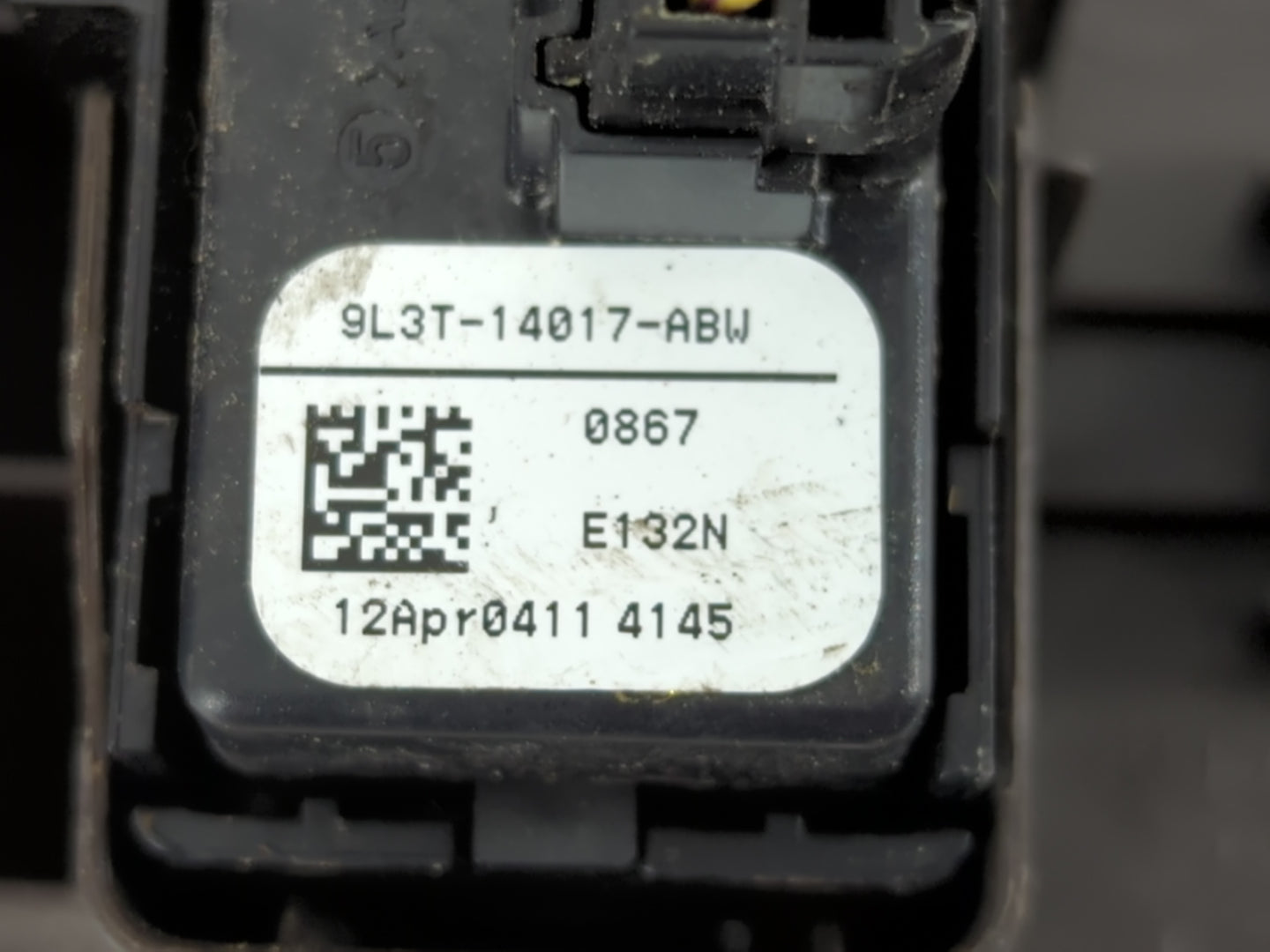 2010-2014 Ford F-150 Master Power Window Switch Replacement Driver Side Left P/N:9L3T-14017-ABW Fits Fits 2010 2011 2012 2013 2014 OEM Used Auto Parts - Oemusedautoparts1.com