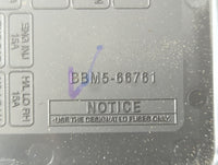 2010 Mazda 3 Fusebox Fuse Box Panel Relay Module P/N:BBM5-66761 Fits OEM Used Auto Parts - Oemusedautoparts1.com