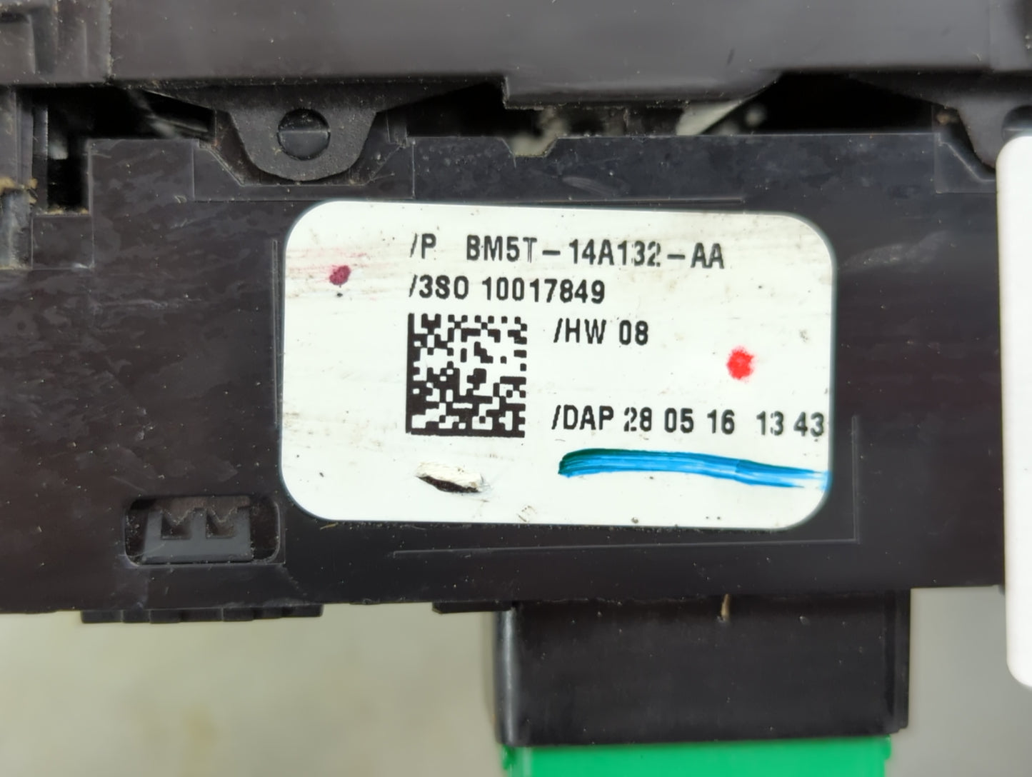 2013-2019 Ford Escape Master Power Window Switch Replacement Driver Side Left P/N:BM5T-14A132-AA Fits OEM Used Auto Parts - Oemusedautoparts1.com