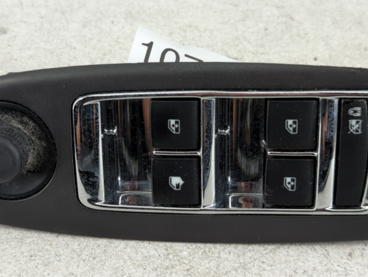2013 Chevrolet Malibu Master Power Window Switch Replacement Driver Side Left P/N:20917580 Fits Fits 2011 2012 OEM Used Auto Parts - Oemusedautoparts1.com