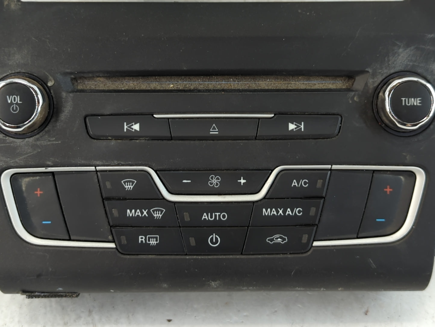 2011-2012 Ford Fusion Radio AM FM Cd Player Receiver Replacement P/N:GS7T-18E245-ADB Fits Fits 2011 2012 OEM Used Auto Parts - Oemusedautoparts1.com