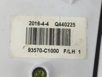 2015-2019 Hyundai Sonata Master Power Window Switch Replacement Driver Side Left P/N:F/LH 1 93570-C1000 Fits OEM Used Auto Parts - Oemusedautoparts1.com