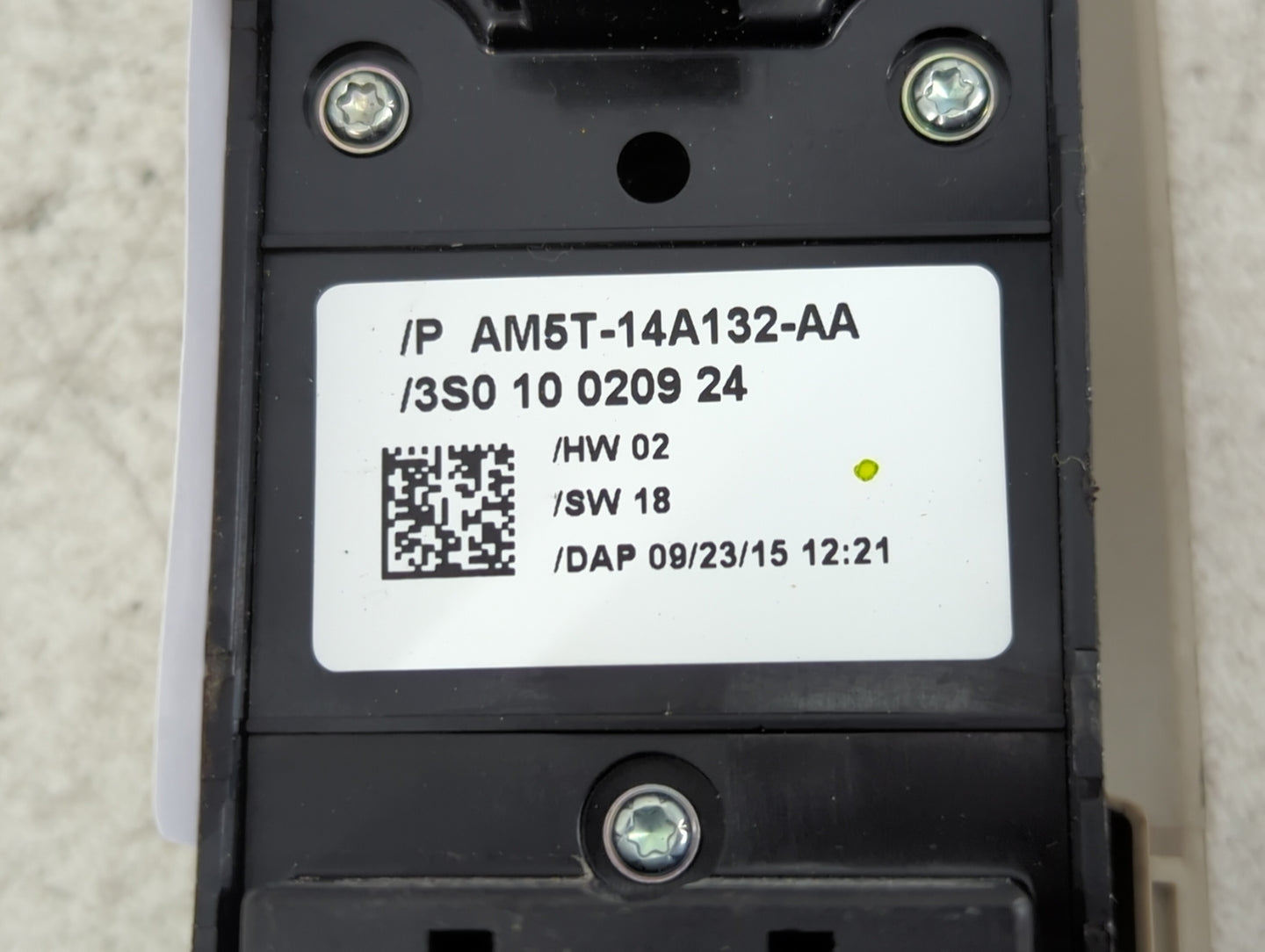 2013-2016 Ford Escape Master Power Window Switch Replacement Driver Side Left P/N:AM5T-14A132-AA Fits OEM Used Auto Parts - Oemusedautoparts1.com
