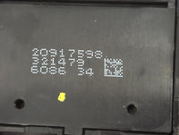 2010-2017 Gmc Terrain Master Power Window Switch Replacement Driver Side Left P/N:20917598 Fits OEM Used Auto Parts - Oemusedautoparts1.com