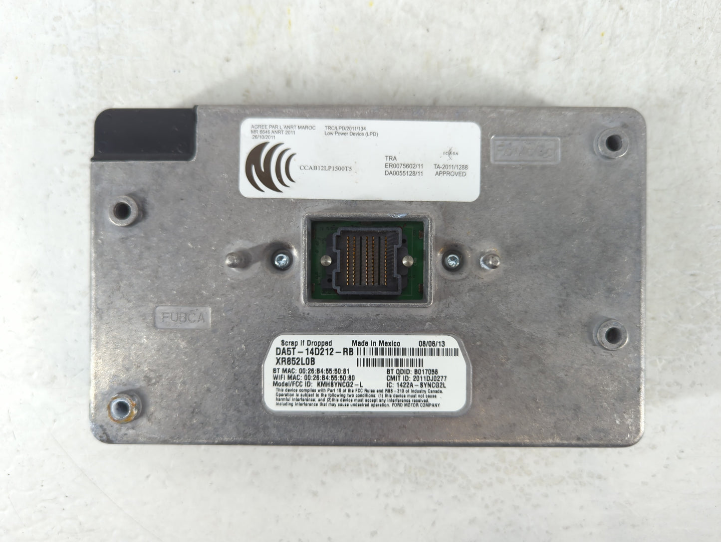 2011-2013 Ford Edge PCM Engine Control Computer ECU ECM PCU OEM P/N:DT4T-14F239-AK Fits Fits 2011 2012 2013 OEM Used Auto Parts - Oemusedautoparts1.com