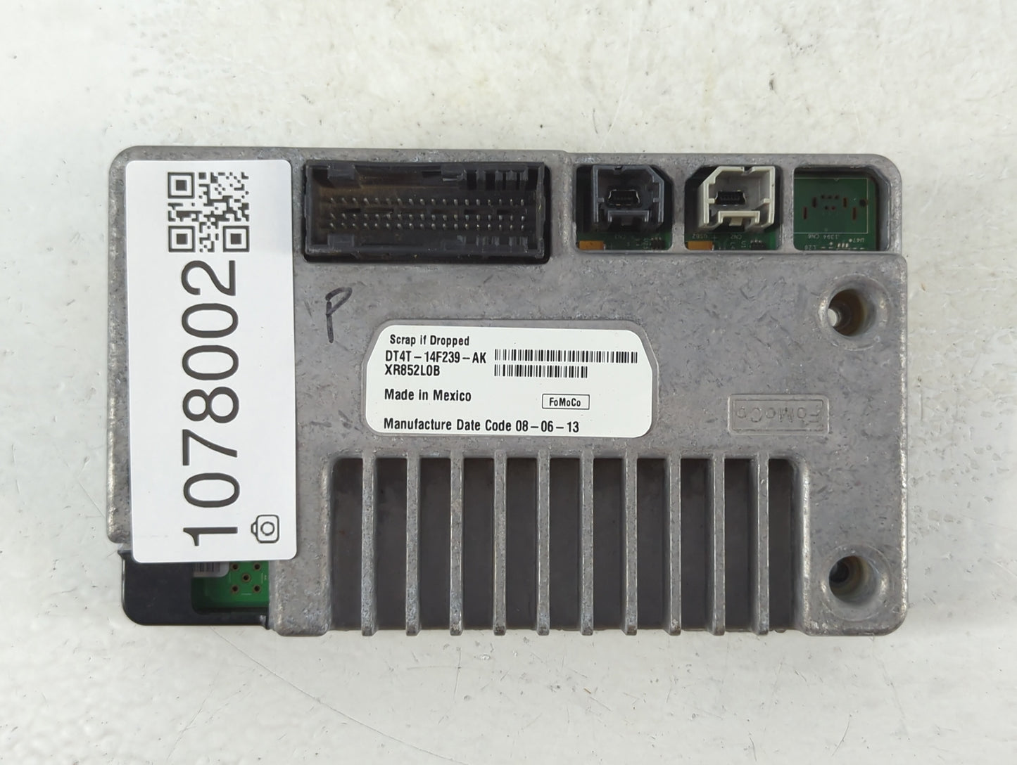 2011-2013 Ford Edge PCM Engine Control Computer ECU ECM PCU OEM P/N:DT4T-14F239-AK Fits Fits 2011 2012 2013 OEM Used Auto Parts - Oemusedautoparts1.com