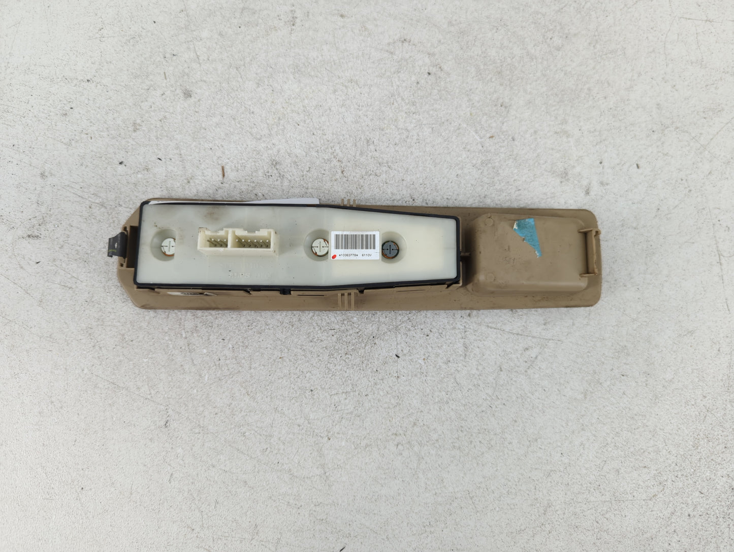 2003-2007 Cadillac Cts Master Power Window Switch Replacement Driver Side Left P/N:10363778 Fits Fits 2003 2004 2005 2006 2007 OEM Used Auto Parts