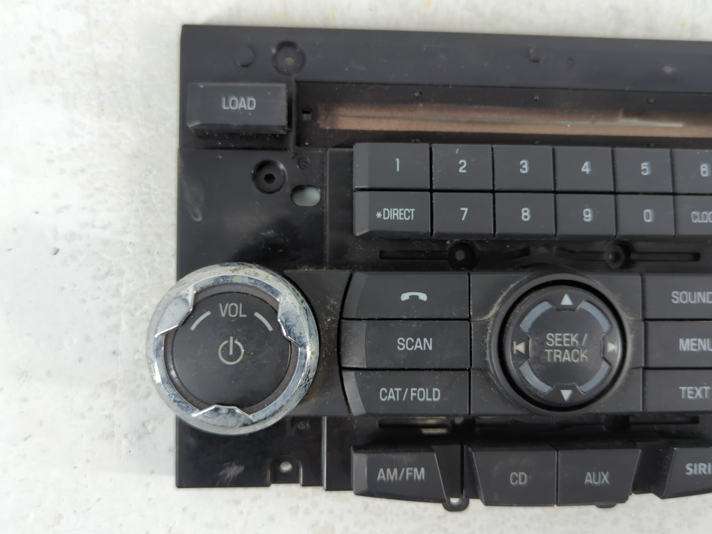 2010 Mercury Milan Radio AM FM Cd Player Receiver Replacement P/N:9E5T-18A802-AD Fits OEM Used Auto Parts - Oemusedautoparts1.com