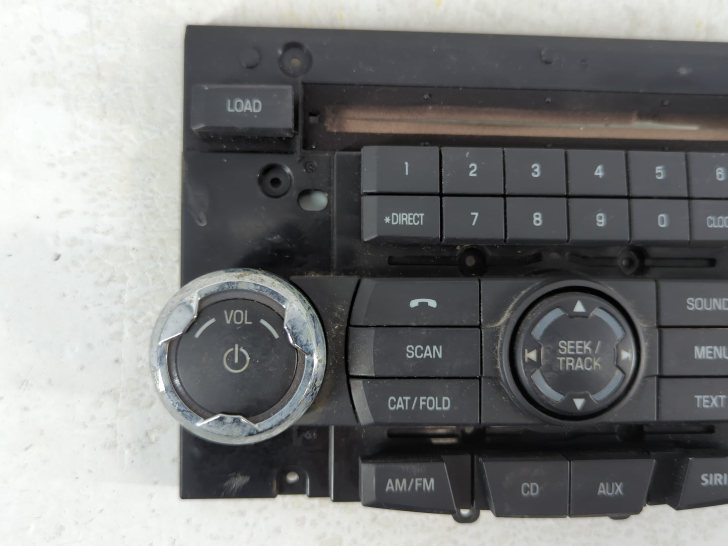 2010 Mercury Milan Radio AM FM Cd Player Receiver Replacement P/N:9E5T-18A802-AD Fits OEM Used Auto Parts - Oemusedautoparts1.com
