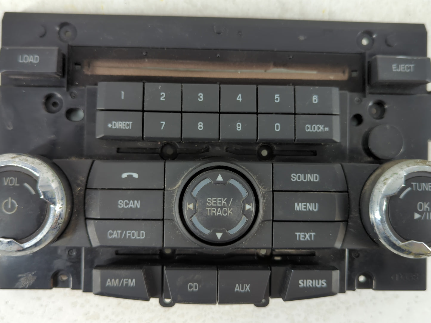 2010 Mercury Milan Radio AM FM Cd Player Receiver Replacement P/N:9E5T-18A802-AD Fits OEM Used Auto Parts - Oemusedautoparts1.com