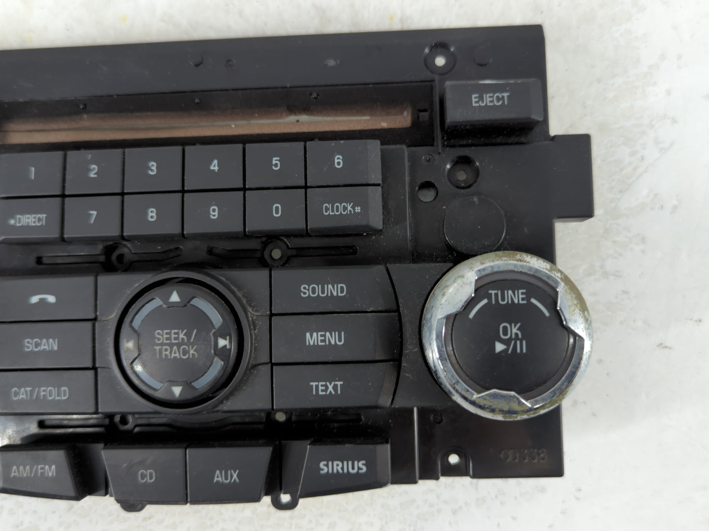 2010 Mercury Milan Radio AM FM Cd Player Receiver Replacement P/N:9E5T-18A802-AD Fits OEM Used Auto Parts - Oemusedautoparts1.com