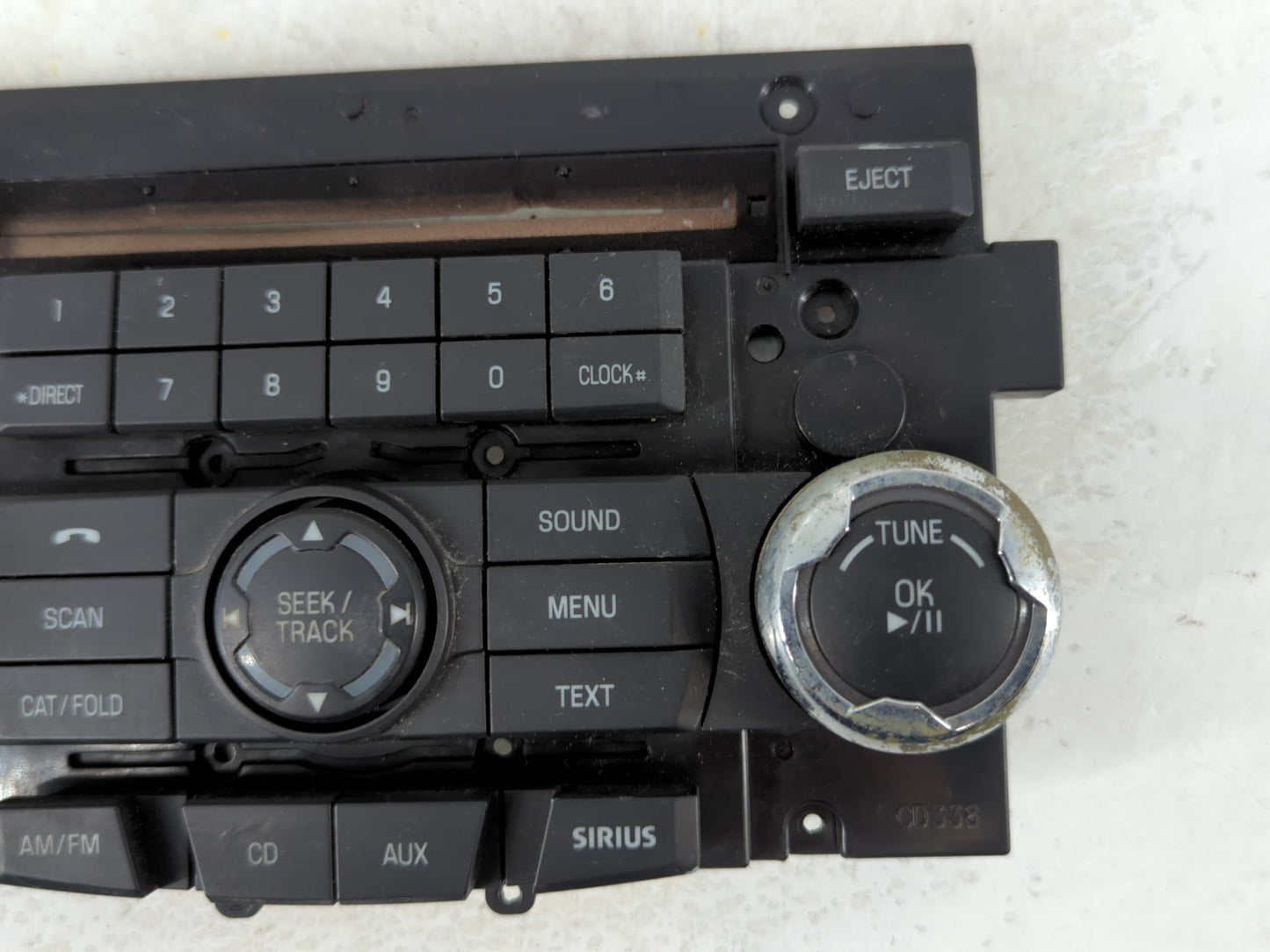 2010 Mercury Milan Radio AM FM Cd Player Receiver Replacement P/N:9E5T-18A802-AD Fits OEM Used Auto Parts - Oemusedautoparts1.com