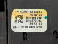 2019-2022 Gmc Sierra 1500 Master Power Window Switch Replacement Driver Side Left P/N:84139693 Fits OEM Used Auto Parts