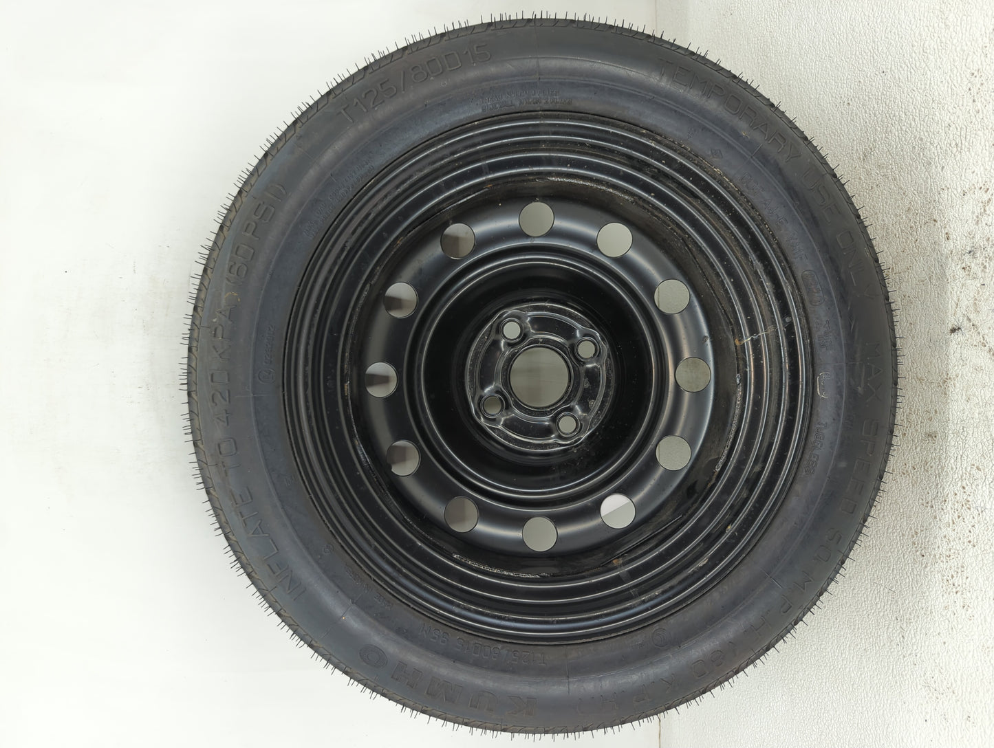 2011-2022 Hyundai Elantra Spare Donut Tire Wheel Rim Oem